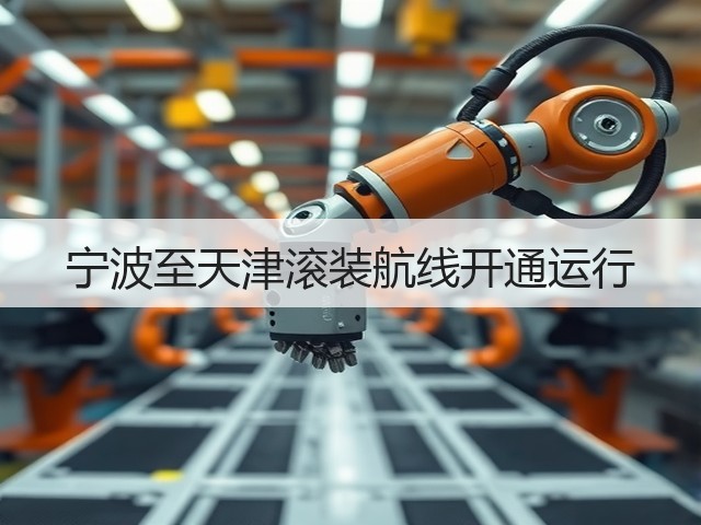 宁波至天津滚装航线开通运行(图2) 宁波至天津滚装航线开通运行(图2)