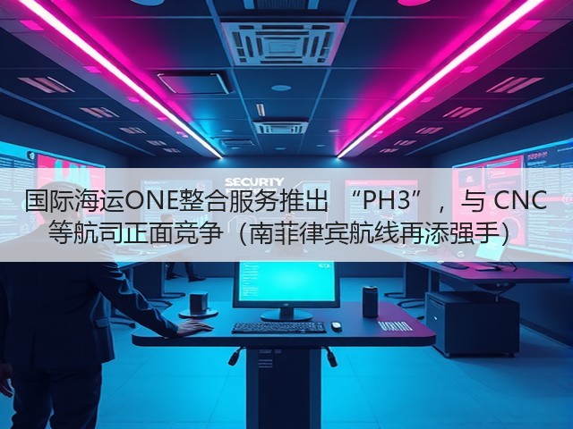 国际海运ONE整合服务推出 “PH3”,与 CNC 等航司正面竞争(南菲律宾航线再添强手)(图1) 国际海运ONE整合服务推出 “PH3”,与 CNC 等航司正面竞争(南菲律宾航线再添强手)(图1)