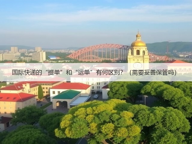 国际快递的“提单”和“运单”有何区别?(需要妥善保管吗)(图1) 国际快递的“提单”和“运单”有何区别?(需要妥善保管吗)(图1)