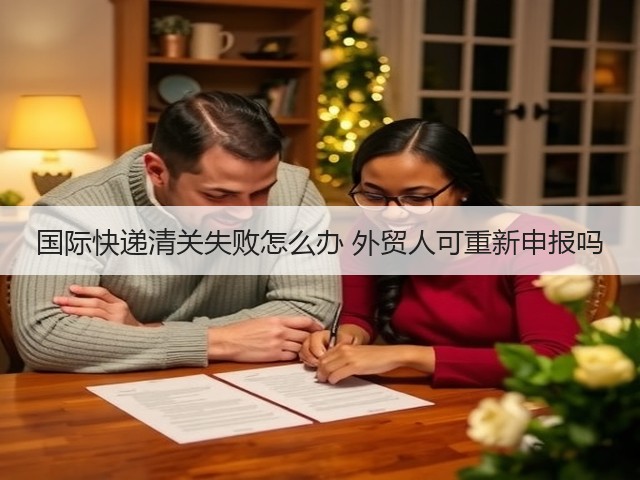 国际快递清关失败怎么办 外贸人可重新申报吗(图2) 国际快递清关失败怎么办 外贸人可重新申报吗(图2)