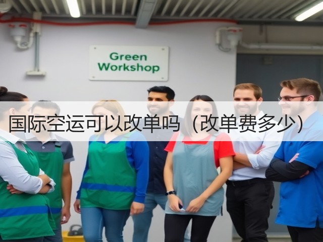 国际空运可以改单吗（改单费多少）(图1)