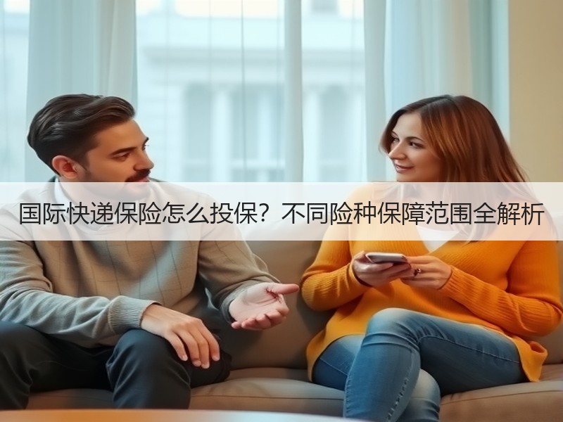 国际快递保险怎么投保？不同险种保障范围全解析