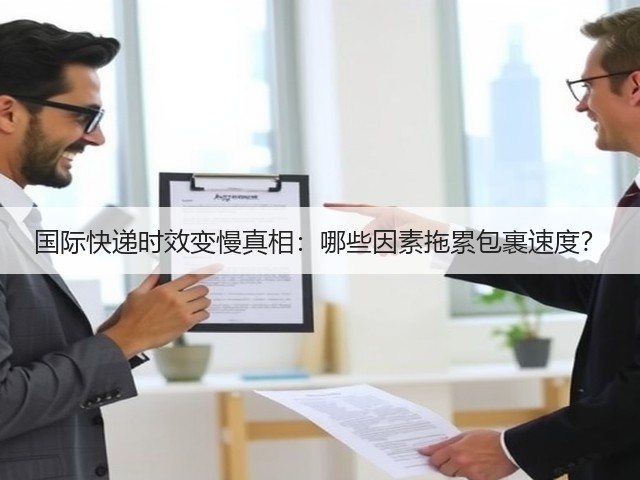 国际快递时效变慢真相:哪些因素拖累包裹速度?(图3) 国际快递时效变慢真相:哪些因素拖累包裹速度?(图3)