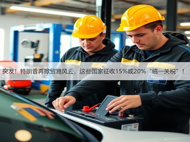 突发!特朗普再掀贸易风云,这些国家征收15%或20%“统一关税”!(图2) 突发!特朗普再掀贸易风云,这些国家征收15%或20%“统一关税”!(图2)