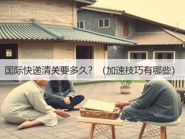国际快递清关要多久?(加速技巧有哪些)(图1) 国际快递清关要多久?(加速技巧有哪些)(图1)