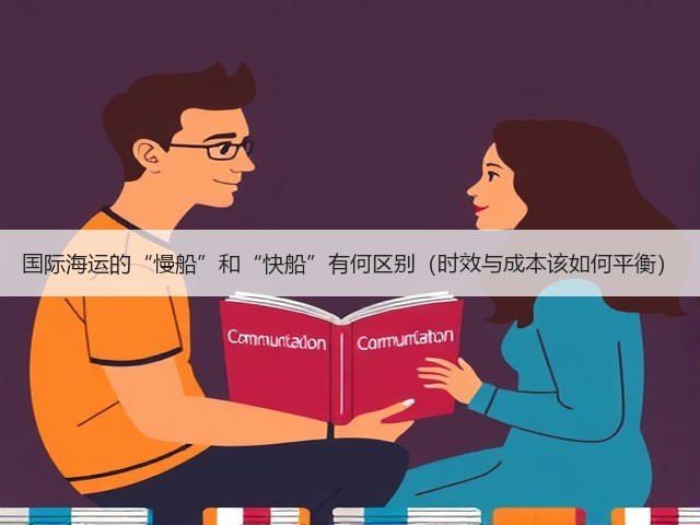国际海运的“慢船”和“快船”有何区别(时效与成本该如何平衡)(图3) 国际海运的“慢船”和“快船”有何区别(时效与成本该如何平衡)(图3)