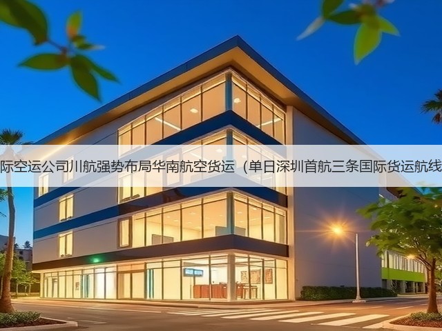 国际空运公司川航强势布局华南航空货运(单日深圳首航三条国际货运航线)(图1) 国际空运公司川航强势布局华南航空货运(单日深圳首航三条国际货运航线)(图1)
