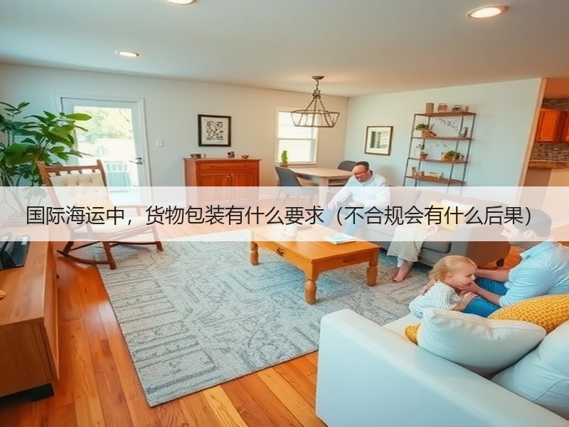 国际海运中，货物包装有什么要求（不合规会有什么后果）