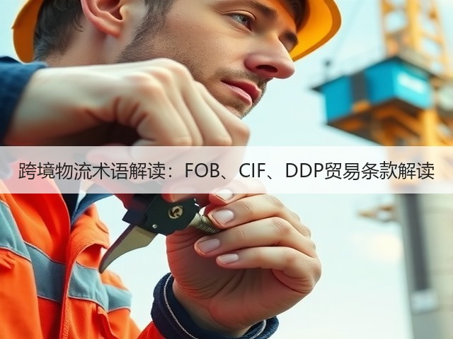跨境物流术语解读:FOB、CIF、DDP贸易条款解读(图3) 跨境物流术语解读:FOB、CIF、DDP贸易条款解读(图3)