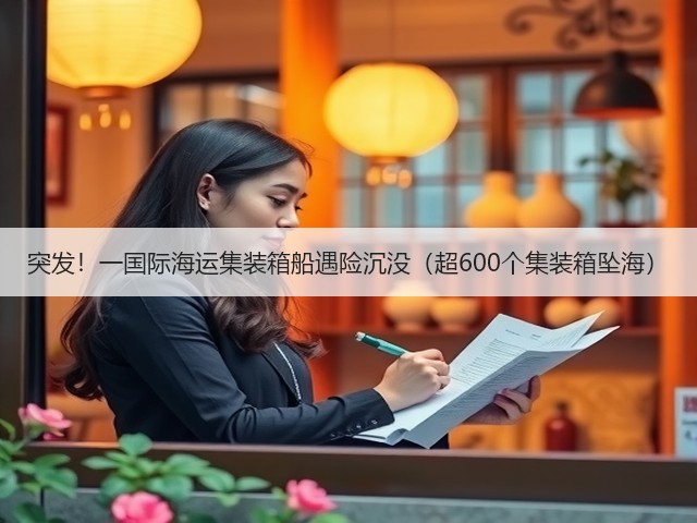突发!一国际海运集装箱船遇险沉没(超600个集装箱坠海)(图1) 突发!一国际海运集装箱船遇险沉没(超600个集装箱坠海)(图1)