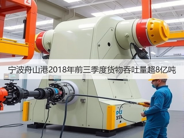 宁波舟山港2018年前三季度货物吞吐量超8亿吨(图1)