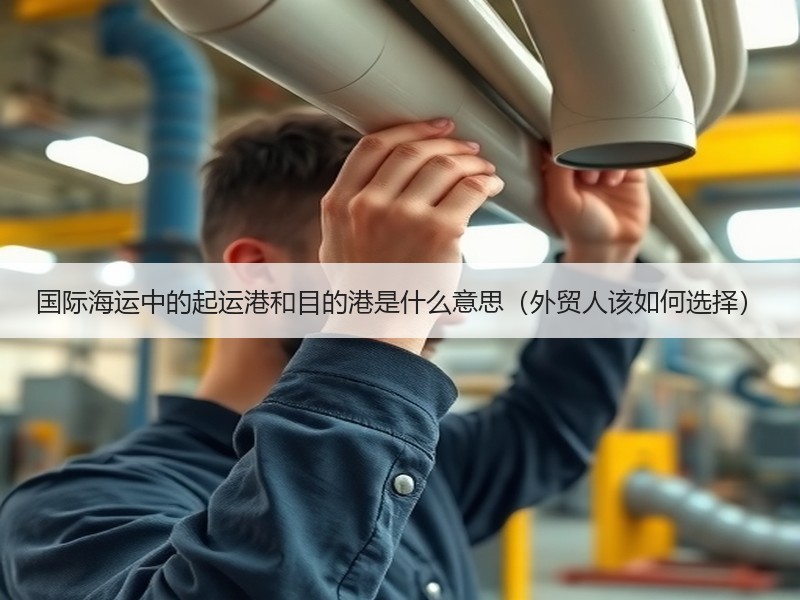 国际海运中的起运港和目的港是什么意思（外贸人该如何选择）