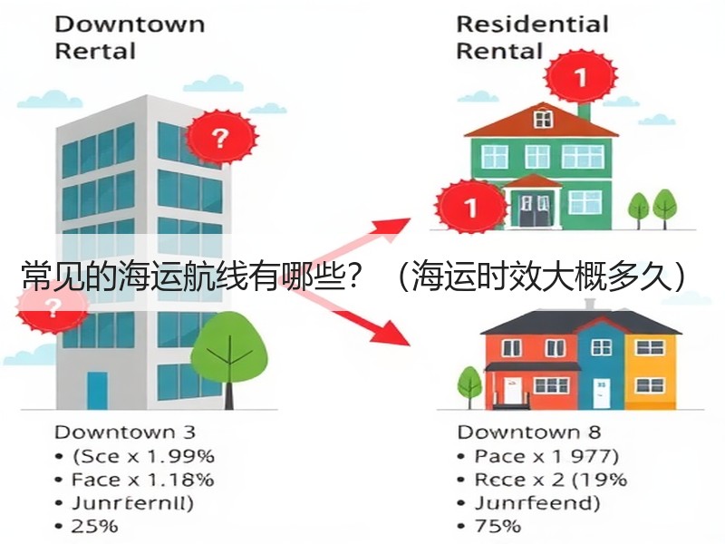 常见的海运航线有哪些？（海运时效大概多久）