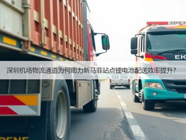 深圳机场物流通道为何助力新马菲站点锂电池配送效率提升?(图3) 深圳机场物流通道为何助力新马菲站点锂电池配送效率提升?(图3)