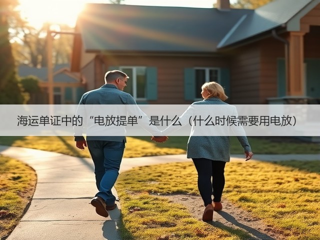 海运单证中的“电放提单”是什么(什么时候需要用电放)(图2) 海运单证中的“电放提单”是什么(什么时候需要用电放)(图2)
