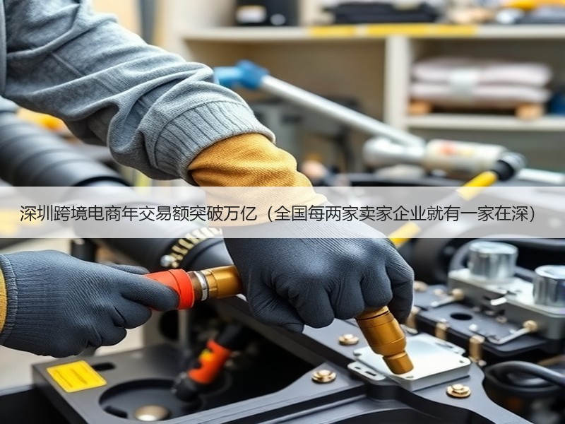 深圳跨境电商年交易额突破万亿（全国每两家卖家企业就有一家在深）