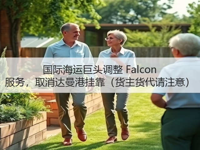 国际海运巨头调整 Falcon 服务,取消达曼港挂靠(货主货代请注意)(图3) 国际海运巨头调整 Falcon 服务,取消达曼港挂靠(货主货代请注意)(图3)