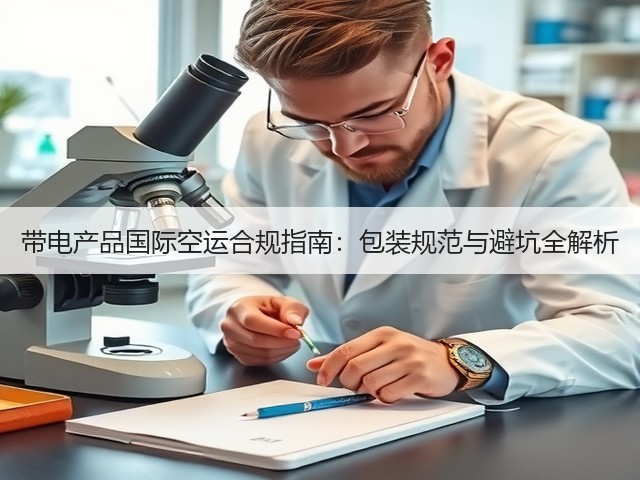 带电产品国际空运合规指南:包装规范与避坑全解析(图3) 带电产品国际空运合规指南:包装规范与避坑全解析(图3)