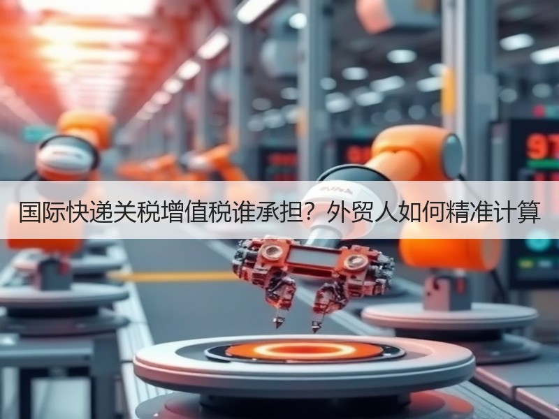 国际快递关税增值税谁承担?外贸人如何精准计算 国际快递关税增值税谁承担?外贸人如何精准计算