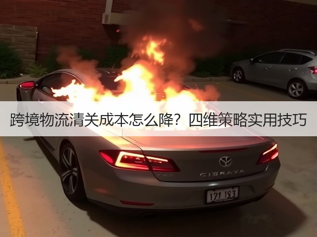 跨境物流清关成本怎么降?四维策略实用技巧(图1) 跨境物流清关成本怎么降?四维策略实用技巧(图1)