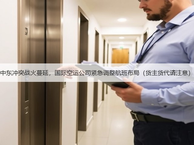 中东冲突战火蔓延，国际空运公司紧急调整航班布局（货主货代请注意）(图3)