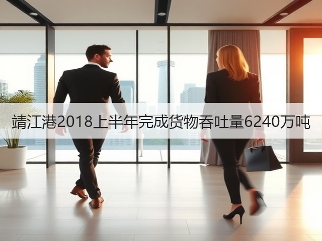 靖江港2018上半年完成货物吞吐量6240万吨(图1) 靖江港2018上半年完成货物吞吐量6240万吨(图1)