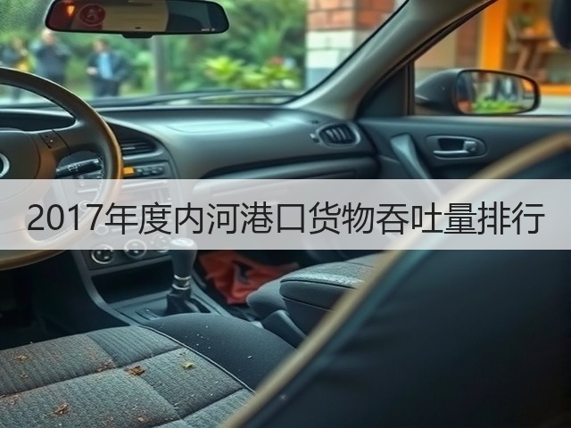2017年度内河港口货物吞吐量排行(图3) 2017年度内河港口货物吞吐量排行(图3)