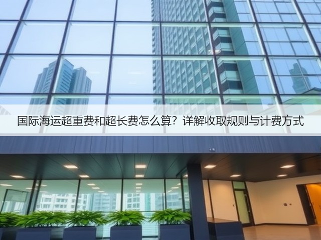 国际海运超重费和超长费怎么算?详解收取规则与计费方式(图1) 国际海运超重费和超长费怎么算?详解收取规则与计费方式(图1)