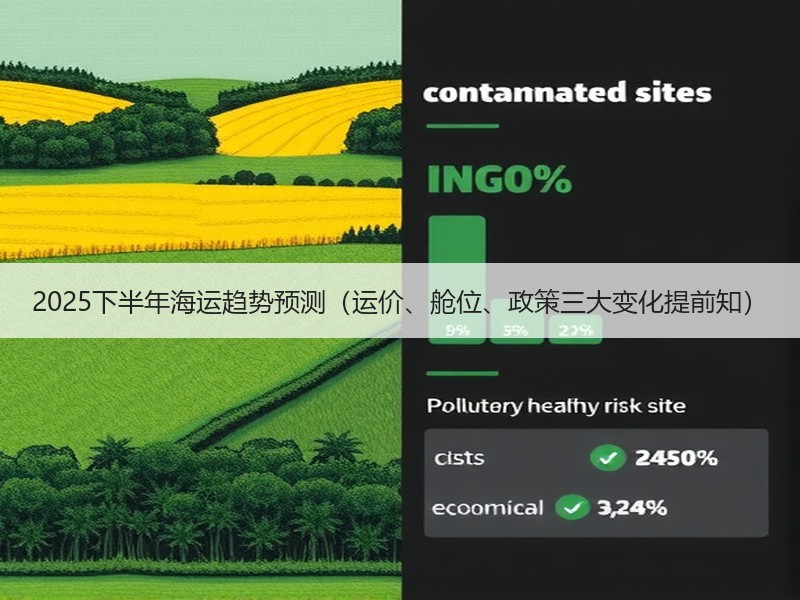 2025下半年海运趋势预测(运价、舱位、政策三大变化提前知) 2025下半年海运趋势预测(运价、舱位、政策三大变化提前知)