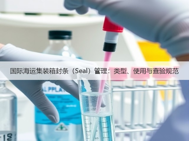 国际海运集装箱封条(Seal)管理:类型、使用与查验规范(图3) 国际海运集装箱封条(Seal)管理:类型、使用与查验规范(图3)