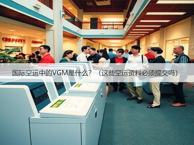 国际空运中的VGM是什么?(这些空运资料必须提交吗)(图2) 国际空运中的VGM是什么?(这些空运资料必须提交吗)(图2)