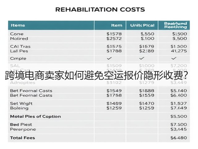 跨境电商卖家如何避免空运报价隐形收费?(图1) 跨境电商卖家如何避免空运报价隐形收费?(图1)