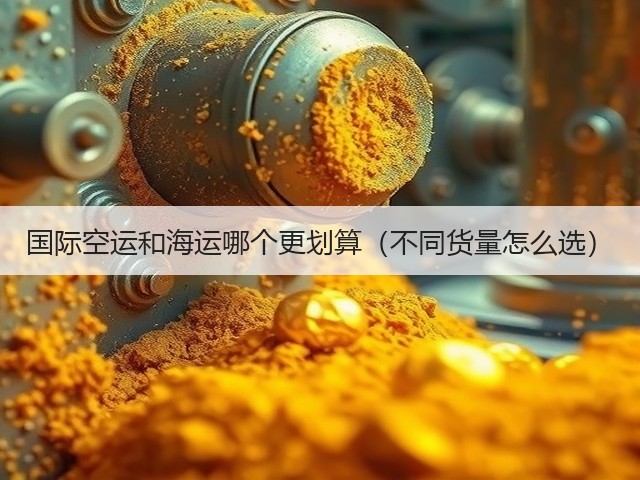 国际空运和海运哪个更划算（不同货量怎么选）(图2)