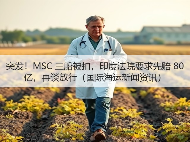 突发!MSC 三船被扣,印度法院要求先赔 80 亿,再谈放行(国际海运新闻资讯)(图3) 突发!MSC 三船被扣,印度法院要求先赔 80 亿,再谈放行(国际海运新闻资讯)(图3)