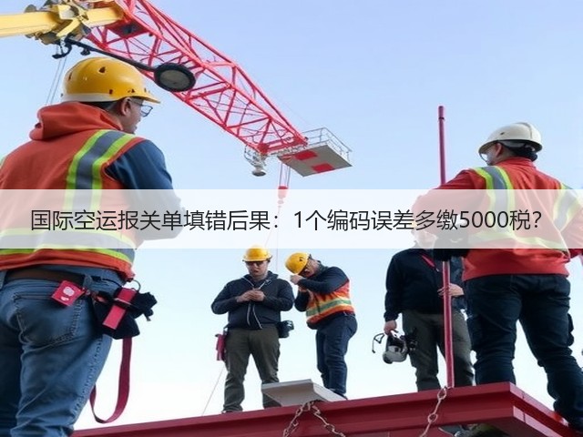 国际空运报关单填错后果：1个编码误差多缴5000税？(图2)
