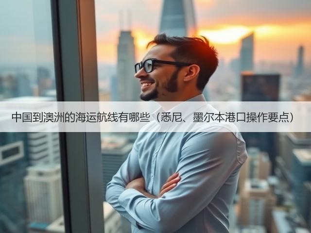 中国到澳洲的海运航线有哪些(悉尼、墨尔本港口操作要点)(图1) 中国到澳洲的海运航线有哪些(悉尼、墨尔本港口操作要点)(图1)
