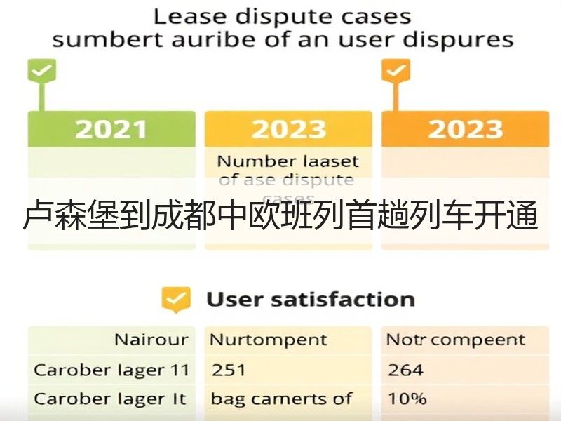 卢森堡到成都中欧班列首趟列车开通