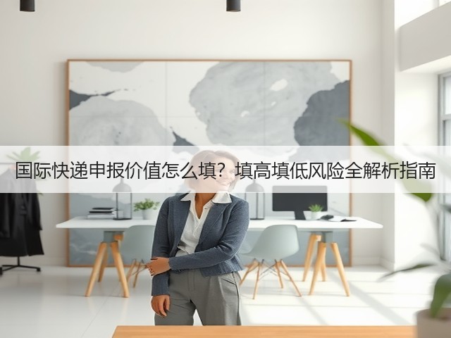国际快递申报价值怎么填?填高填低风险全解析指南(图3) 国际快递申报价值怎么填?填高填低风险全解析指南(图3)