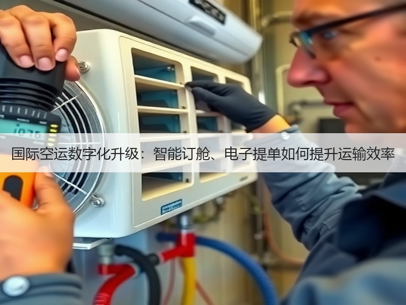国际空运数字化升级：智能订舱、电子提单如何提升运输效率