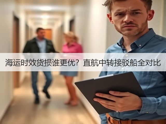 海运时效货损谁更优？直航中转接驳船全对比(图1)