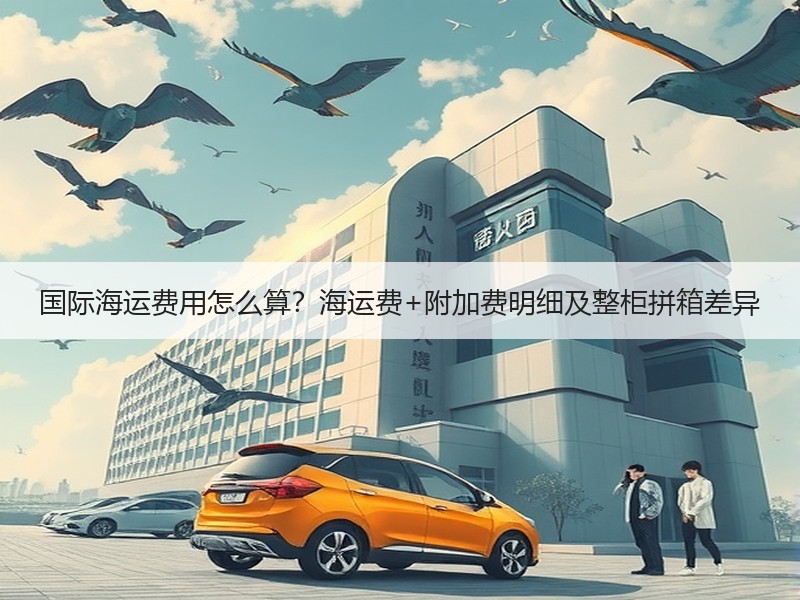 国际海运费用怎么算？海运费+附加费明细及整柜拼箱差异