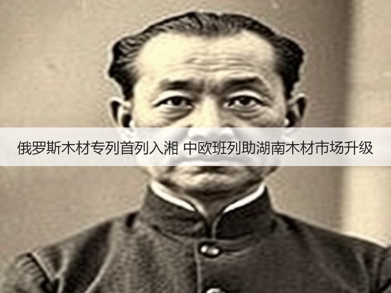 俄罗斯木材专列首列入湘 中欧班列助湖南木材市场升级