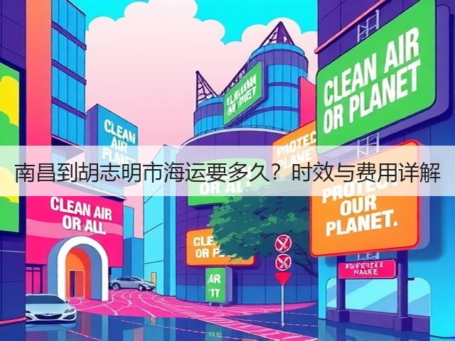 南昌到胡志明市海运要多久?时效与费用详解(图3) 南昌到胡志明市海运要多久?时效与费用详解(图3)