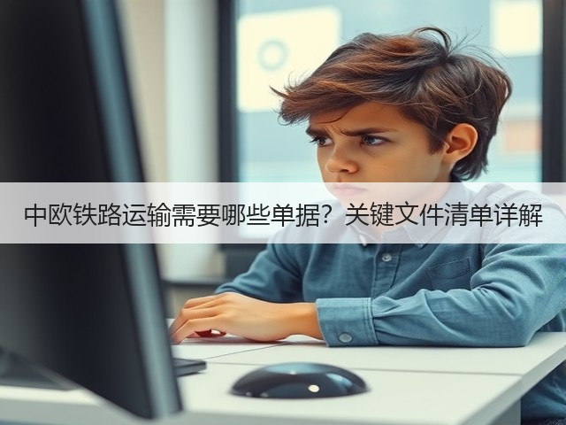 中欧铁路运输需要哪些单据?关键文件清单详解(图1) 中欧铁路运输需要哪些单据?关键文件清单详解(图1)