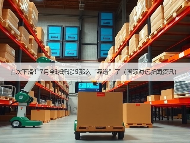 首次下滑!7月全球班轮没那么“靠谱”了(国际海运新闻资讯)(图2) 首次下滑!7月全球班轮没那么“靠谱”了(国际海运新闻资讯)(图2)