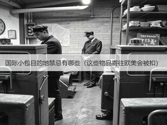 国际小包目的地禁忌有哪些(这些物品寄往欧美会被扣)(图1) 国际小包目的地禁忌有哪些(这些物品寄往欧美会被扣)(图1)