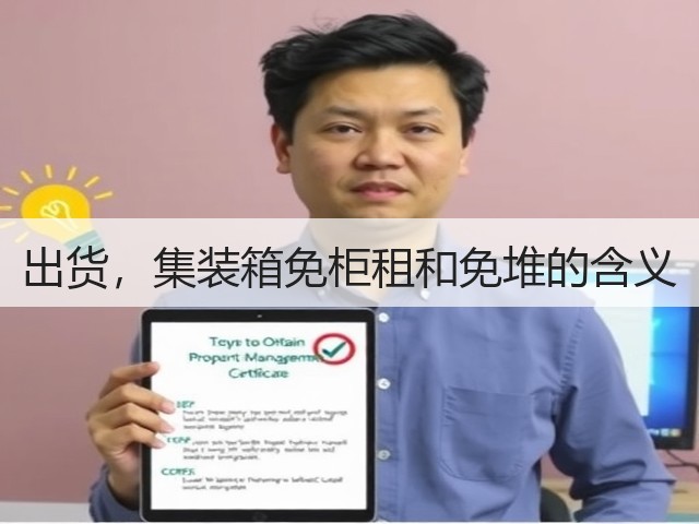 出货,集装箱免柜租和免堆的含义(图3) 出货,集装箱免柜租和免堆的含义(图3)