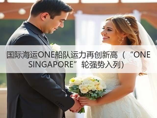 国际海运ONE船队运力再创新高(“ONE SINGAPORE”轮强势入列)(图1) 国际海运ONE船队运力再创新高(“ONE SINGAPORE”轮强势入列)(图1)