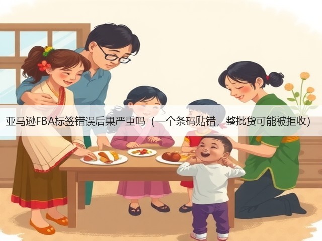 亚马逊FBA标签错误后果严重吗(一个条码贴错,整批货可能被拒收)(图1) 亚马逊FBA标签错误后果严重吗(一个条码贴错,整批货可能被拒收)(图1)