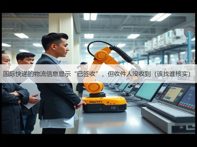 国际快递的物流信息显示“已签收”,但收件人没收到(该找谁核实)(图1) 国际快递的物流信息显示“已签收”,但收件人没收到(该找谁核实)(图1)